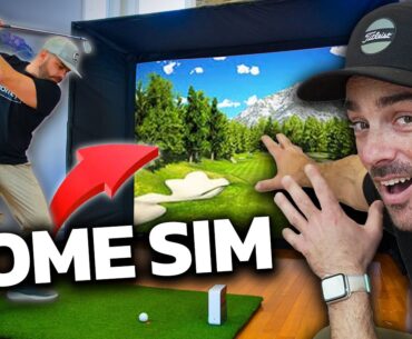 How to Build an Affordable Home Golf Simulator [Super Easy!]
