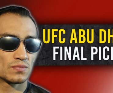 UFC ABU DHABI PICKS | DRAFTKINGS UFC PICKS