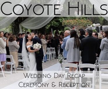 Coyote Hills Golf Course Wedding Ceremony & Reception Recap