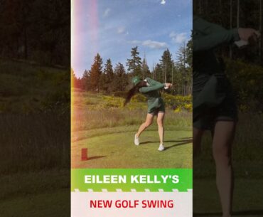 Eileen Kelly New Golf Girl, Check her swing style and beauty #golf #ladygolfers #femalegolfer