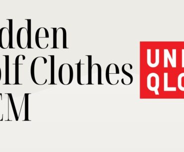 Hidden Golf Clothes GEM - Uniqlo Shirts, Shorts, Pants, Back to School #golf #golftips