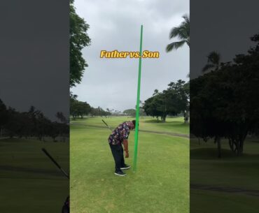 tiktok Golf: Father Vs. Son - Taulia Lave