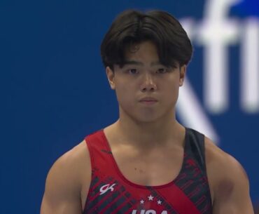 Asher Hong does the most difficult vault in the WORLD | U.S. Olympic Gymnastics Trials