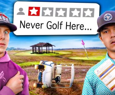 We Investigated A 1 Star Golf Course...