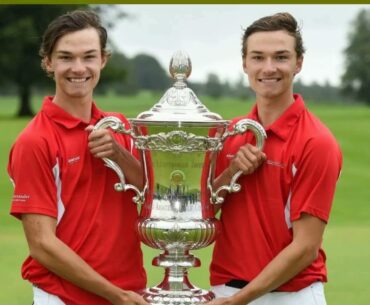 🏌️‍♂️Nicolai Hojgaard ties twin brother's course record at Olympics🏌️‍♂️