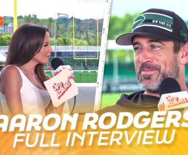 "It's a Lot of BS!" - Aaron Rodgers on Jets Camp, Not Tweeting Anymore, & Buying a House in Egypt