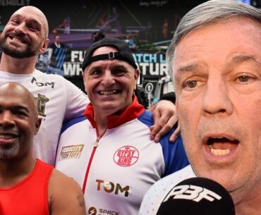 TEDDY ATLAS EPIC REACTION TO TYSON FURY NOT CHANGING TEAM FOR OLEKSANDR USYK REMATCH, CANELO