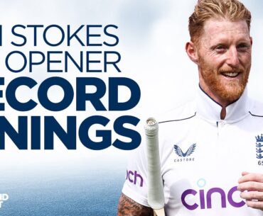 💨 FASTEST Test Half-Century For England | Ben Stokes Smashes 57* off 28 Opening The Batting