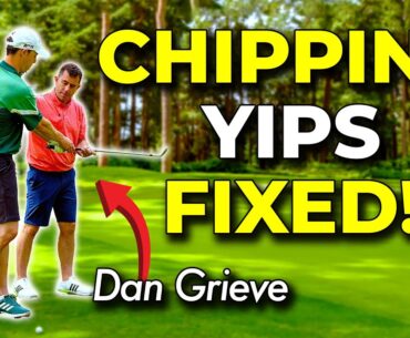 DAN GRIEVE FIXES THE CHIPPING YIPS! 4 Handicap Golf Lesson