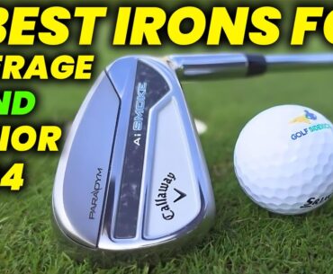 5 Best Irons For Average Golfers 2024: Most Forgiving Irons for Improved Scores