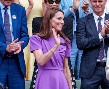 HRH The Princess of Wales arrives on Centre Court | Wimbledon 2024