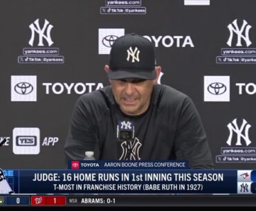 Aaron Boone on win over Blue Jays August 3