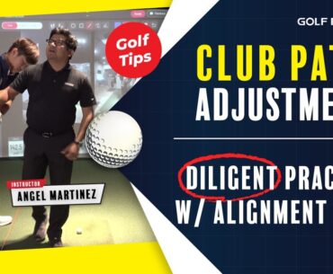 Club path adjustment [ Golf Tips Vol.30 by Angel Martinez ]