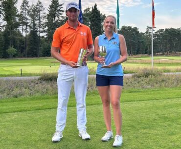 Benjamin Reuter en Hester Sicking winnen NK Strokeplay 2024