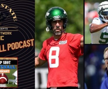 LIVE: Rodgers, Wilson Clash at Camp & Giants’ Owner Sets Expectations | Chip Shot Football Podcast