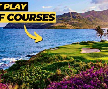 15 JAW-DROPPING Golf Course Hawaii | Bucket List Golf Courses