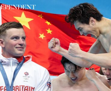 Olympics doping: Adam Peaty speaks out as China win dominant gold