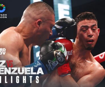 FIGHT HIGHLIGHTS | Riyadh Season Card: Isaac 'Pitbull' Cruz vs. Jose Venezuela