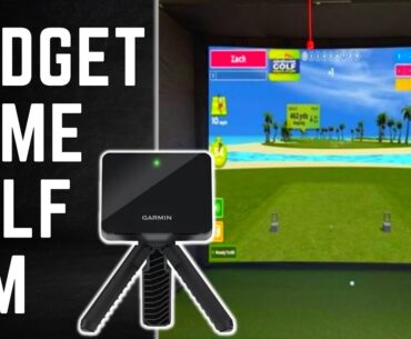 Garmin R10 Insane Home Golf Simulator Setup!