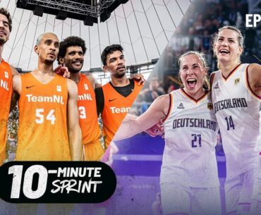 GERMANY AND NETHERLANDS ARE YOUR GOLD OLYMPIC MEDALISTS OF PARIS 2024 OLYMPICS 🤩 10-MINUTE SPRINT🏀