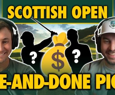 Scottish Open: One-and-Done picks