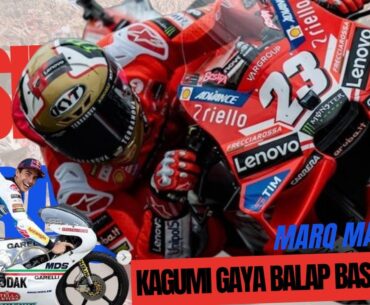 Marc Marquez Kagumi Gaya Balap Enea Bastianini Menangi MotoGP Inggris 2024 #motogpnews