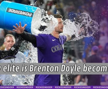 Brenton Doyle ascends as NL Player of the Month; How historic did the Colorado Rockies star get?