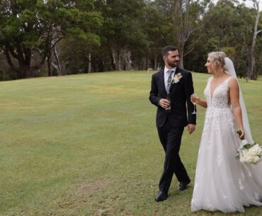 Mcgee + Gavin Short Film // Nelson Bay Golf Club // Port Stephens Wedding Videography