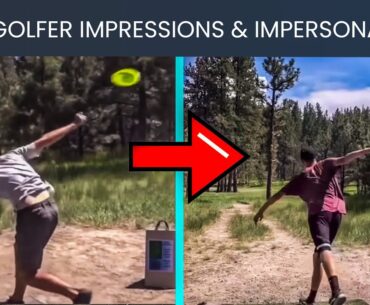 Disc Golfers Doing Hilarious Impressions of Other Disc Golfers   *Compilation*