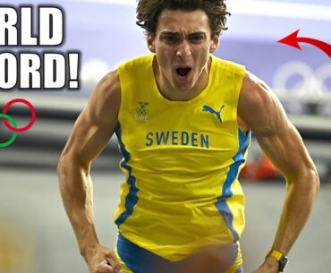 NEW WORLD RECORD!! || Armand Duplantis DESTROYS World Record Height In Paris Olympic Finals!