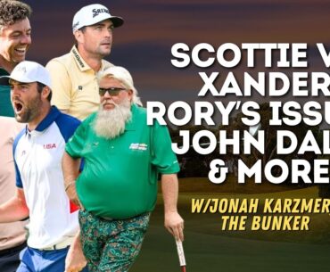 Scottie Scheffler vs. Xander, Rory's issues, John Daly, Keegan & more