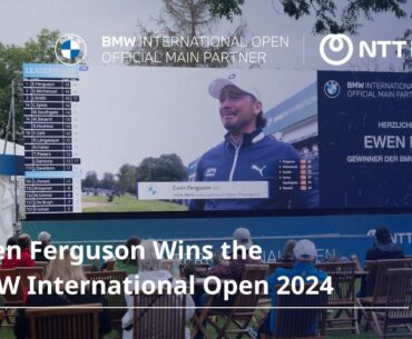 Congratulations to Ewen Ferguson, the Winner of the BMW International Open 2024