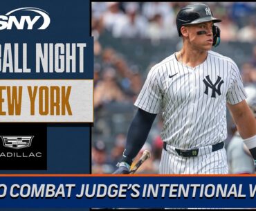 Can the Yankees prevent Aaron Judge from being intentionally walked? | Baseball Night in NY | SNY