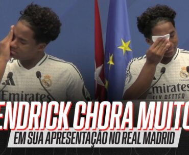 "EU NÃO ESPERAVA TANTA GENTE" | APRESENTAÇÃO EMOCIONANTE DE ENDRICK NO REAL MADRID