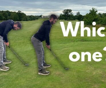 This way of setting up to a golf ball might shock you! #subscribe #golftips