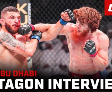 Shara Magomedov Octagon Interview | UFC Abu Dhabi