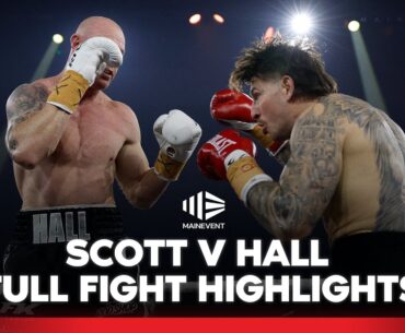 Curtis Scott v Barry Hall - Full Fight Highlights | Main Event | Fox Sports Australia