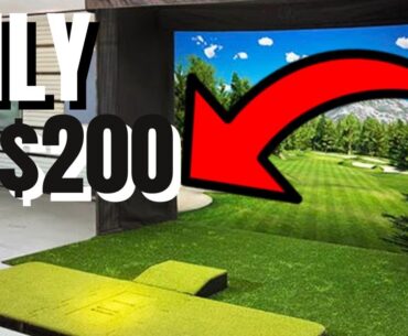 HOW TO BUILD A DIY GOLF SIMULATOR ... on a budget