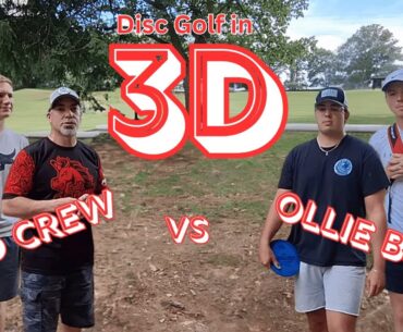 Melting Down at Muddy Run!  |  Doubles Disc Golf 3D STYLE! | ft. OllieBros_DG F9