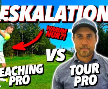 THE MATCH - ESKALATION 🤬⛳️🏌️ Teaching Pro vs Tour Pro