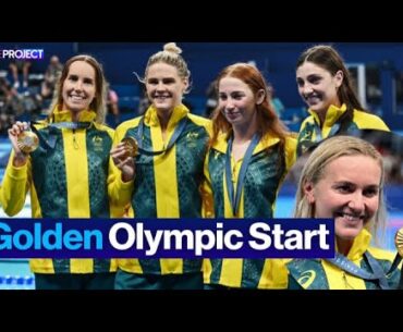 How Australia Dominated Paris Olympics On Day One