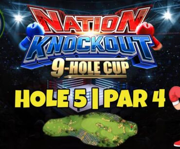 Master, QR Hole 5 - Par 4, EAGLE - Nation Knockout 9-hole cup, *Golf Clash Guide*