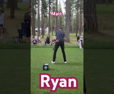 Matt Ryan (NFL) slams his driver shot down the middle 🌴 🏈