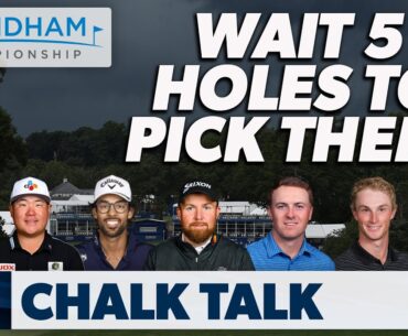 Why you should wait five holes before making picks at the 2024 Wyndham Championship