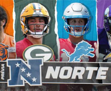 PRÉVIA OFICIAL da NFC NORTE | TEMPORADA 2024 da NFL!