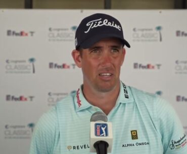 Chesson Hadley Thursday Flash Interview 2024 Cognizant Classic in The Palm Beaches