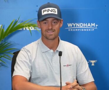 Victor Perez Preview Press Conference Wyndham Championship 2024