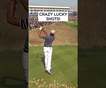 The LUCKIEST Ryder Cup shots! 😱