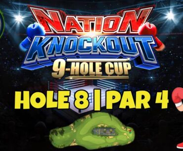 Master, QR Hole 8 - Par 4, EAGLE - Nation Knockout 9-hole cup, *Golf Clash Guide*