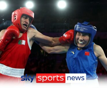 Imane Khelif defeats Yang Liu to win gold in women's boxing 66kg category